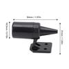 1 Pair Deer Whistle Deer Warning Whistle Device for Cars Trucks Vehicles Motorcycles Black