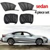 4-piece window screen set, premium window sunshade breathable mosquito net for front and rear windows, UV protection Accessories