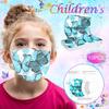 10PC Children's Tie-dyed Disposable  Industrial Three Layer Face Mask