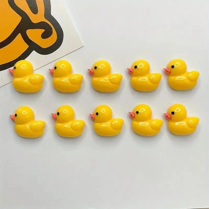 Creative Cute Cartoon Yellow Duck Magnetic Stickers for Office Home Kitchen Decorations Fridge Decor