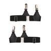 Unisex Sexy Tube Socks Garters Men Double Clips Man Suspenders Leg Single Clip Belt Hold Up Anti-slip Adjustable