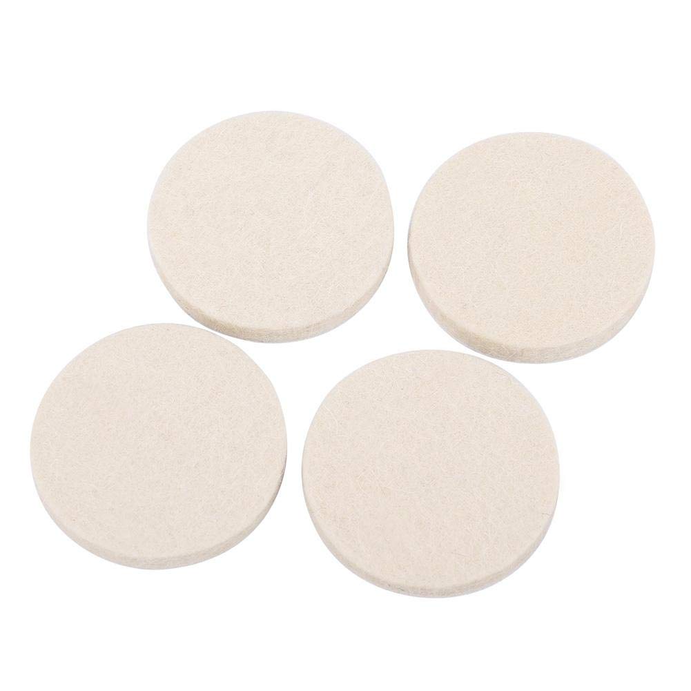 Glass Polishing Kit Scratch Removal Set Ceric Dioxide Abrasive Discs Polish Pad Felt for Restore Scratched Windows,Mirrors,etc