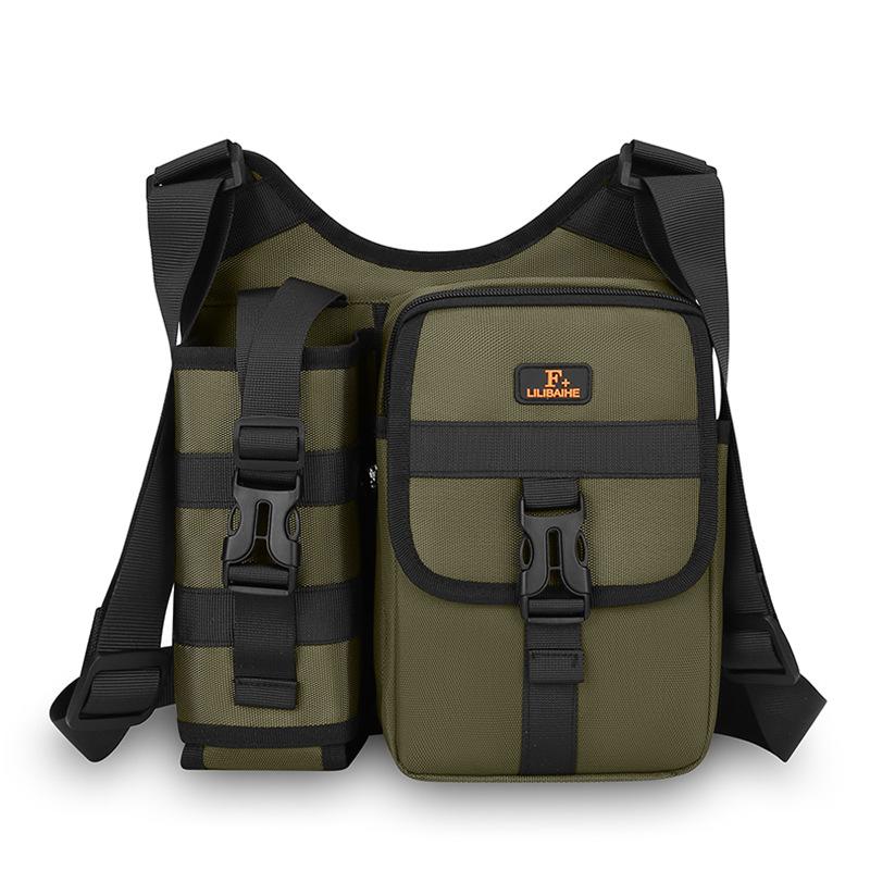 Multifunctional Outdoor Umbrella Water Cup Bag Travel Shoulder Bag Men's Crossbody Bag