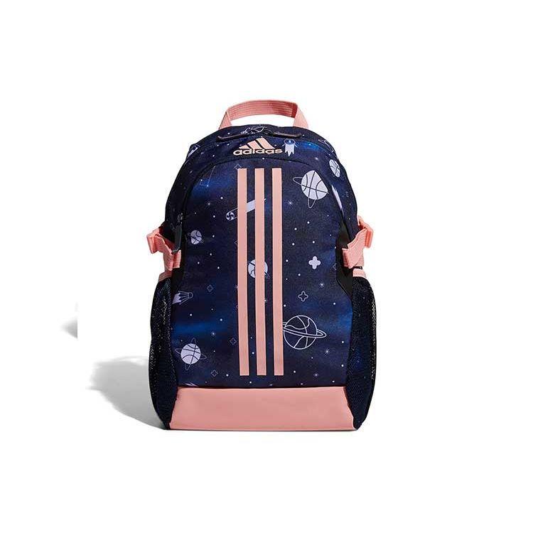 Adidas K Pow Lk Aop Polyester Backpack Women Backpack Starry-Blue FM6833 Starry Blue