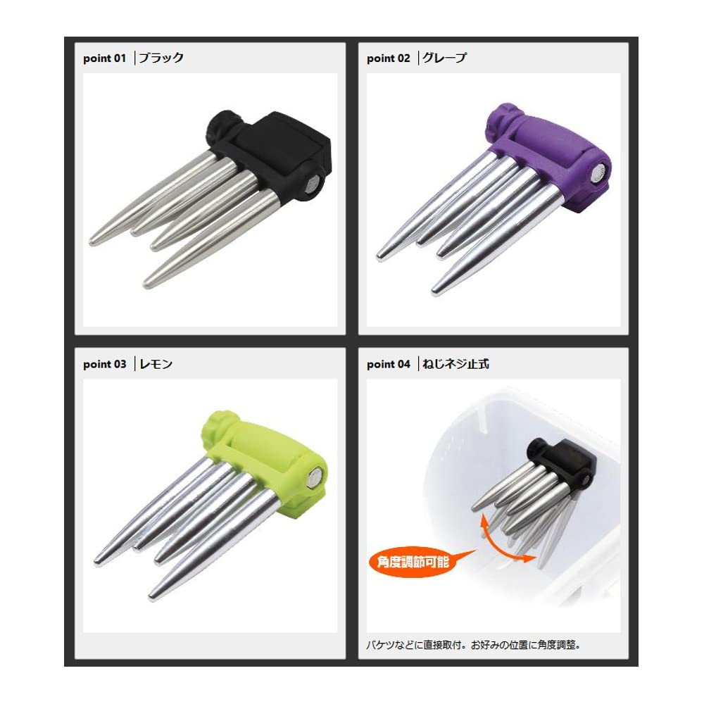 Prox Smelt Removal Iron Claw Grape PX8302ICNG One-Touch (Screw Type)