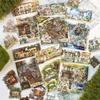 Sugar Poetry Nature Series - Forest Cabin Retro DIY Journal Stickers