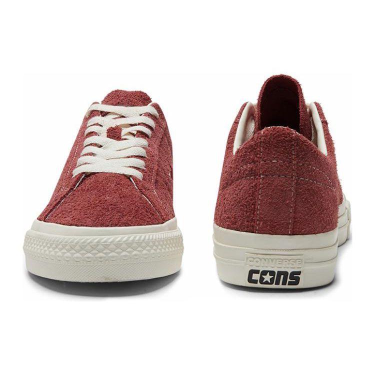 Converse One Star Pro Vintage Suede Low Cave Shadow Mauve Unisex Sneakers Purple Egret A06890C