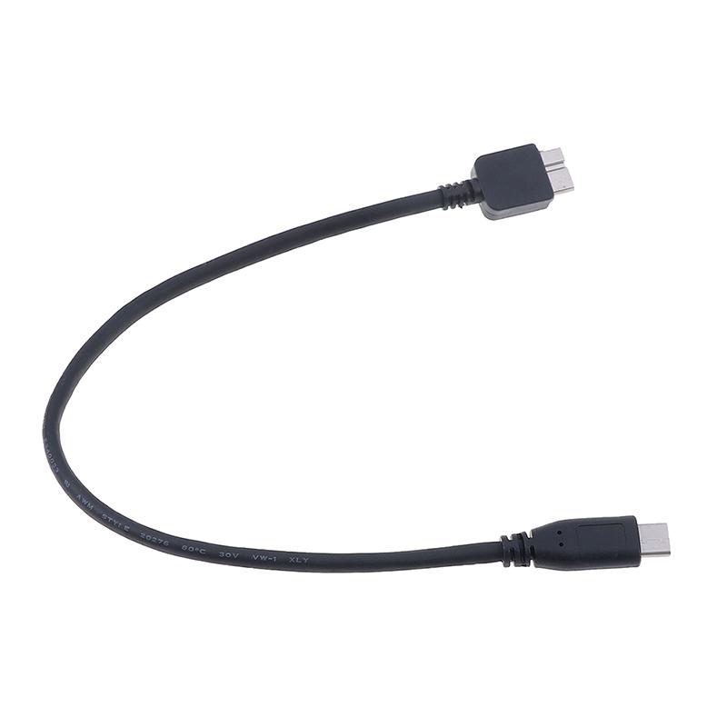 Usb C To Micro Usb Cable Type C To Micro B Cable For Hdd Hard Disk 30Cm