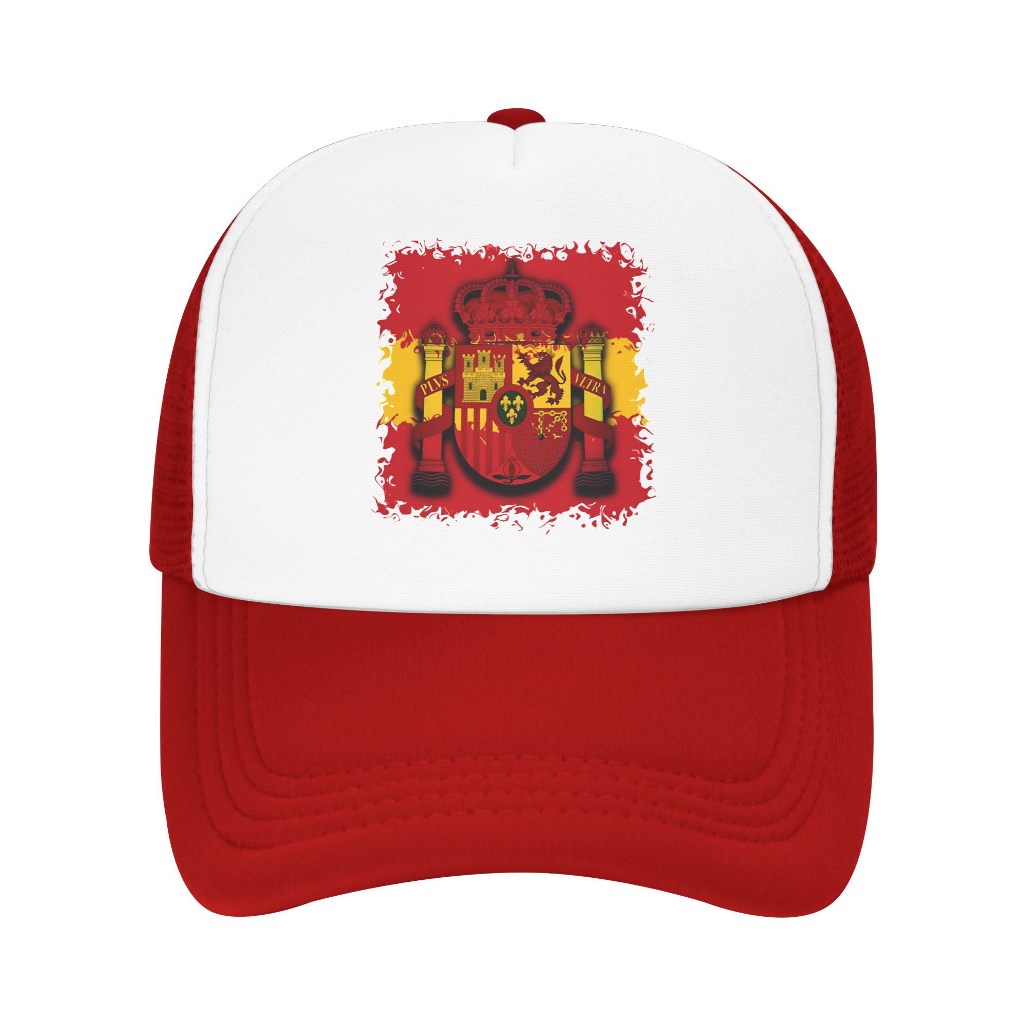 

Summer Sun Hats Spanish Flag Baseball Cap Sun Adjustable Custom Logo Trucker Hat FeUnisex Unisex y2k Funny Kpop Rock Baseball Caps One Size