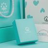 Ferris Wheel Gift Set: Box with Top/Bottom Cover, Envelope, Handbag, Jewelry Box, Silver Polishing Cloth.