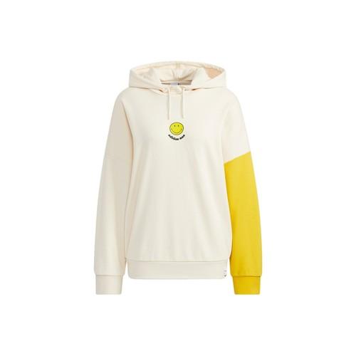 adidas neo x SMILEY Collaboration Sports Hoodie Women s Light Yellow L светло-желтого