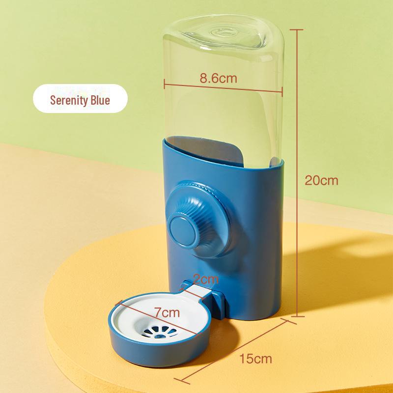 Pet Supplies: Leak-Proof and Bite-Resistant Round Head Water Bottle for Hamsters, Rabbits, and Chinchillas