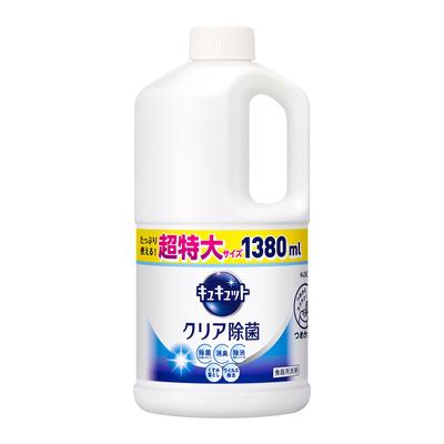 CuCute Čistiaci prostriedok na riad Číry Dezinfekčný Náplň 1380ml [Veľký Objem]