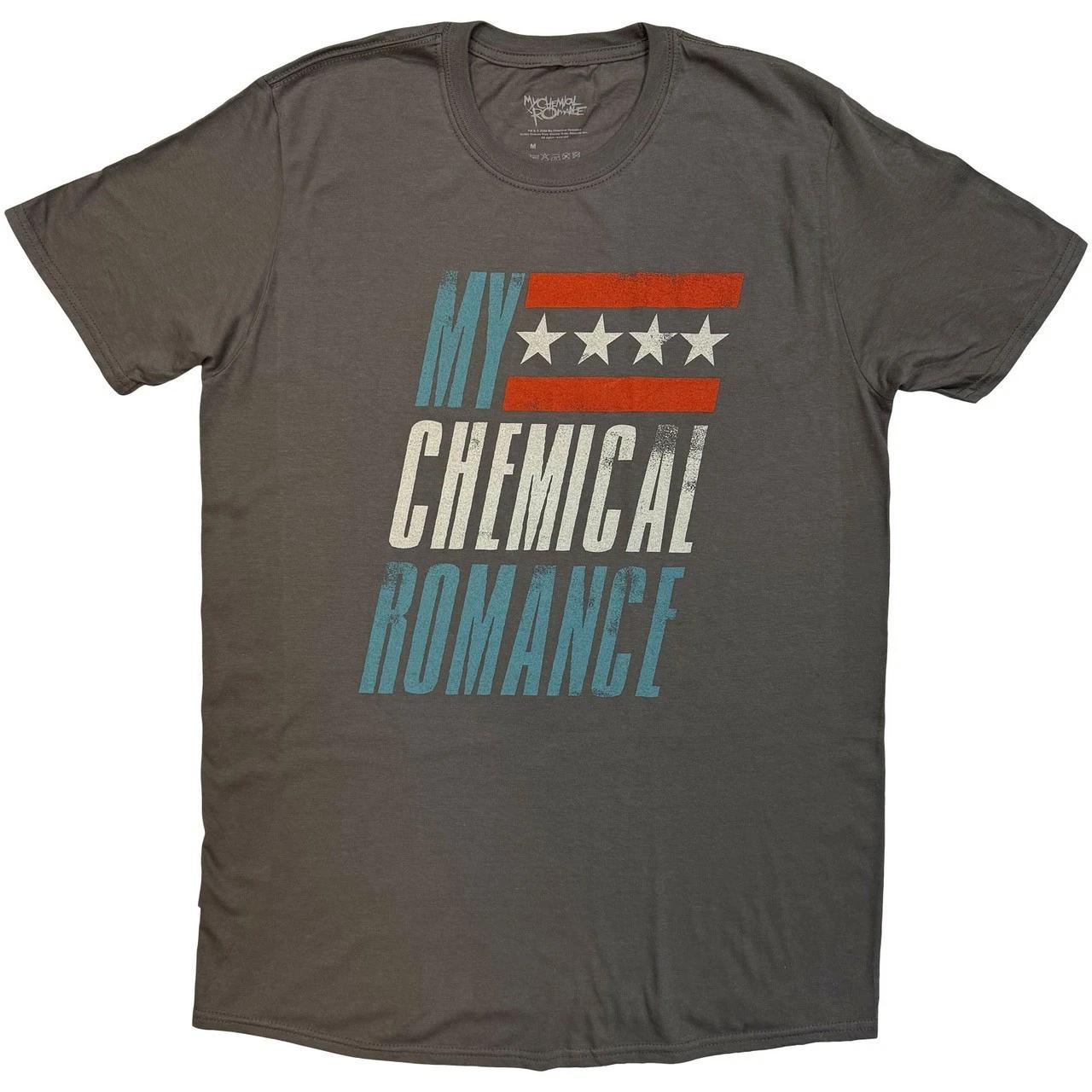 Официальная футболка MY CHEMICAL ROMANCE 5 размеров S