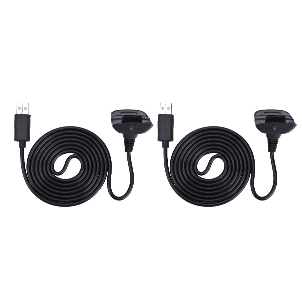 1/2Pcs Ladekabel für Xbox 360 Wireless Game Controller Joystick USB Batterie Lade Anschlusskabel