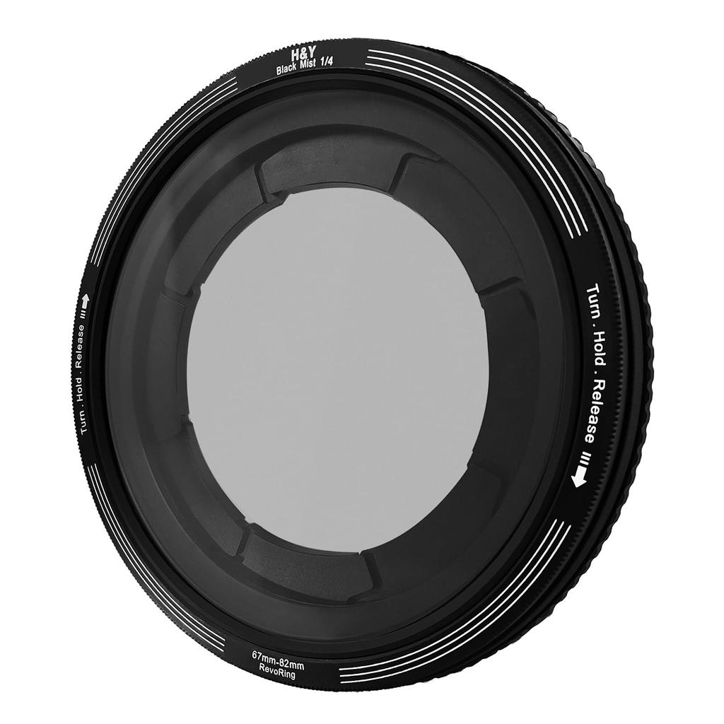 Black Mist REVORING Black Promist REVORING with variable ring Black Promist Compatible with filter diameter 58mm 62mm 67mm 72mm 77mm Antistatic