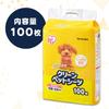 Iris Ohyama Pet 100 Sheets x 4 Bags in Sheets, Thin, Antibacterial, Deodorizing, Small/Medium Dogs, Wide, (400 Sheets) (Sold Case)
