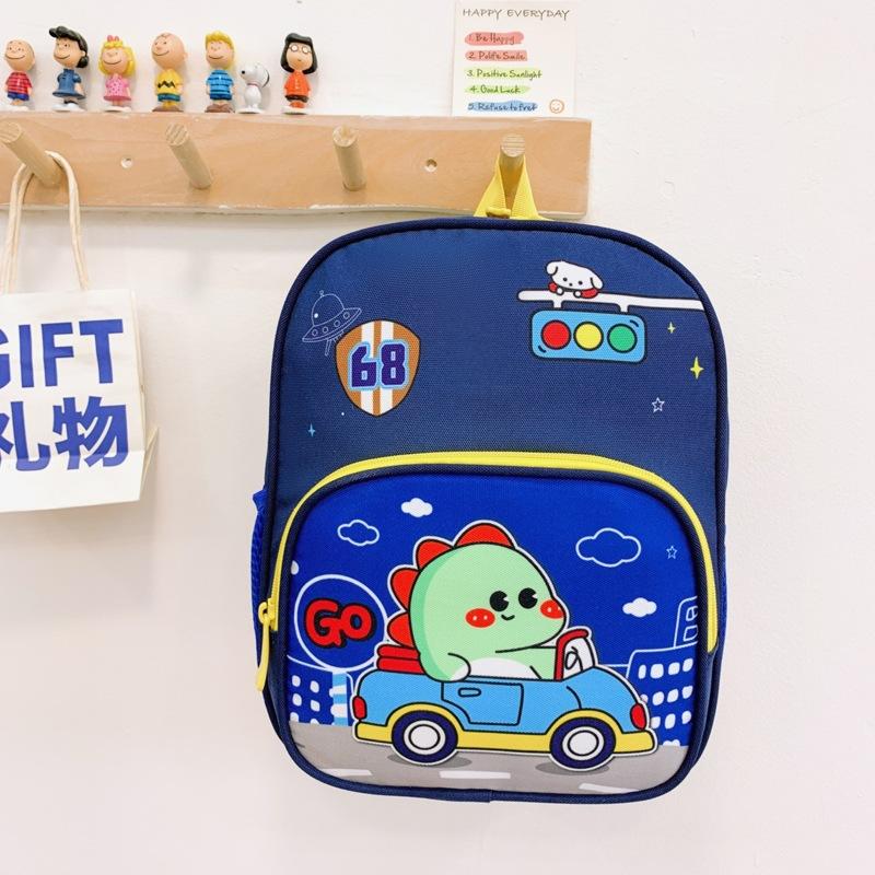 Cute Pony Boys And Girls Backpack Cute Cartoon Kindergarten Baby Small Backpack Printed Children'S Bag