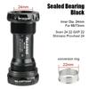 HASSNS Bicycle Bottom Bracket BB68 Sealed Ceramics Bearing For Mtb Central Movement Axis Crankset Hollowtech Crank Shaft