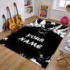 Custom Venom Mat Personalized Name, Polyester Washable Indoor Entryway Rug, Gift for Christmas, Easter, Thanksgiving Day