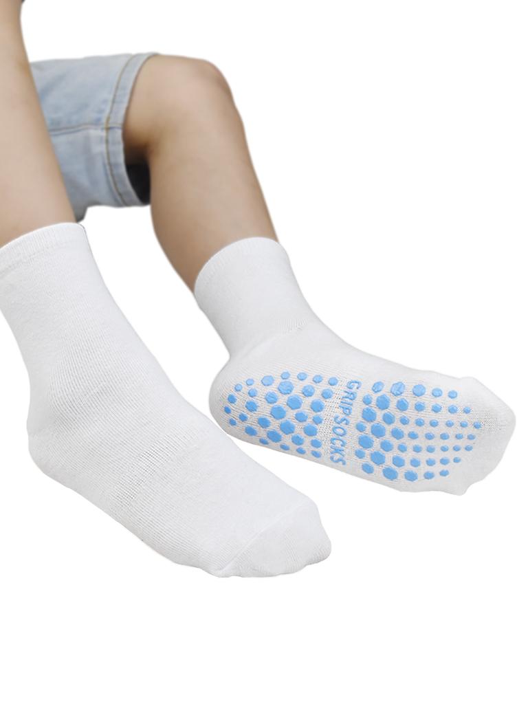 Toddler Socks With Grips For Boys Girls 15 Pairs Non Slip Sticky Crew Socks For 1-10 Years Baby Kids