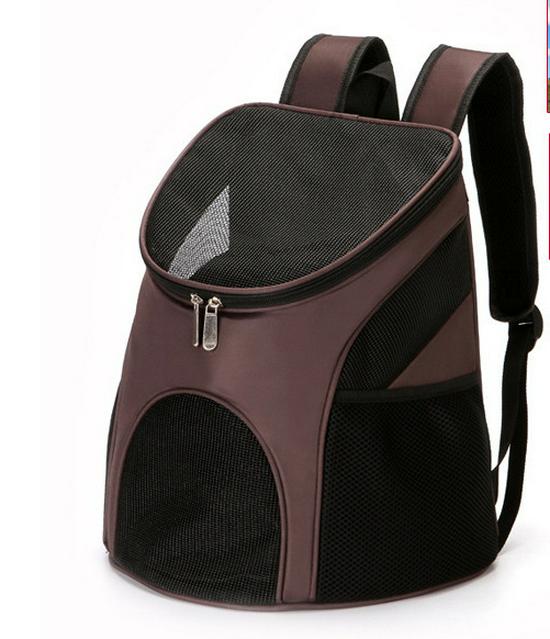 

Portable Pet Backpack for Small Dogs & Cats Medium кофейный