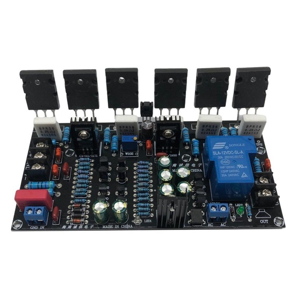 Breiter Spannungsbereich 300W Leistungsverstärker für DIY-Projekte 300W RMS Ausgang 450W Spitzenleistung A1943 Transistor C5200 Transistor