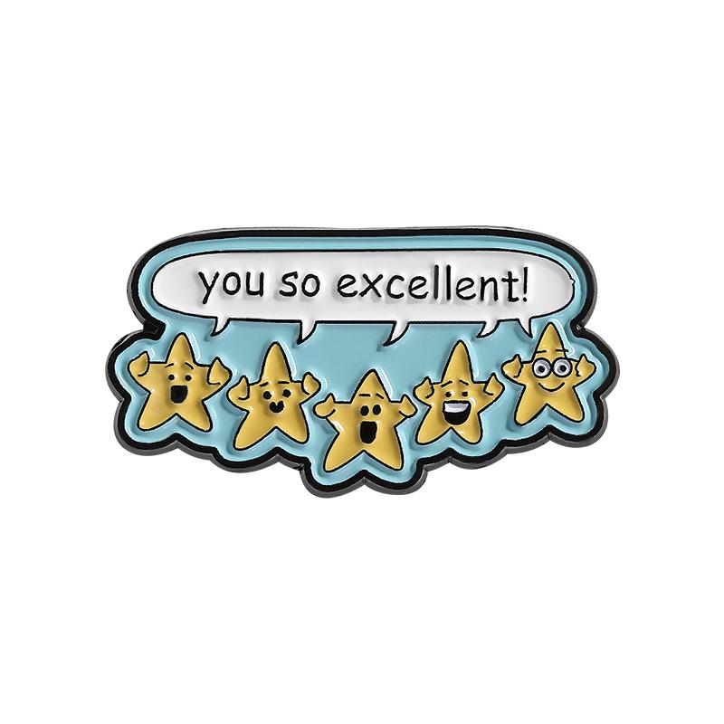 

Everything Will Burn Enamel Pin You So Excellent I m Gonna Shine Cute Star Brooches Lapel Badge Funny Jewelry Gifts For Friends