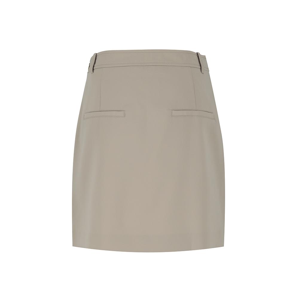 VISITINNEWYORK Wrap Button Mini Skirt (Vy9Sr03)