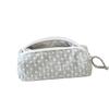 Portable Fabric Pencil Bag for Students Korean Style Dot Pencil Case Large Capacity Fashion Stationery