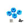 4pcs Aluminum Drive Hubs 6 7 mm RC Car Accessories Durable Crawler Wheel Parts for HSP HPI Tamiya