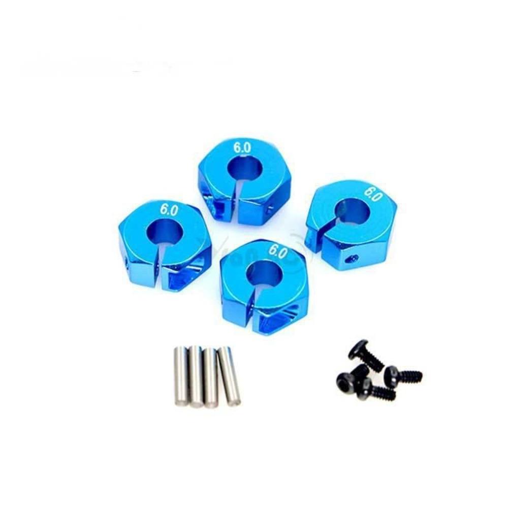 4pcs Aluminum Drive Hubs 6 7 mm RC Car Accessories Durable Crawler Wheel Parts for HSP HPI Tamiya