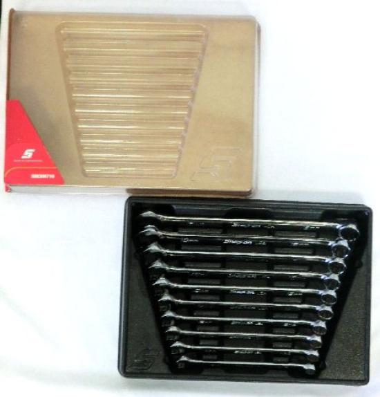 Kombinasjonssett av Frank Drive SOEXM710 fastnøkkel, 10-19mm, 10, pluss, [Brukt]