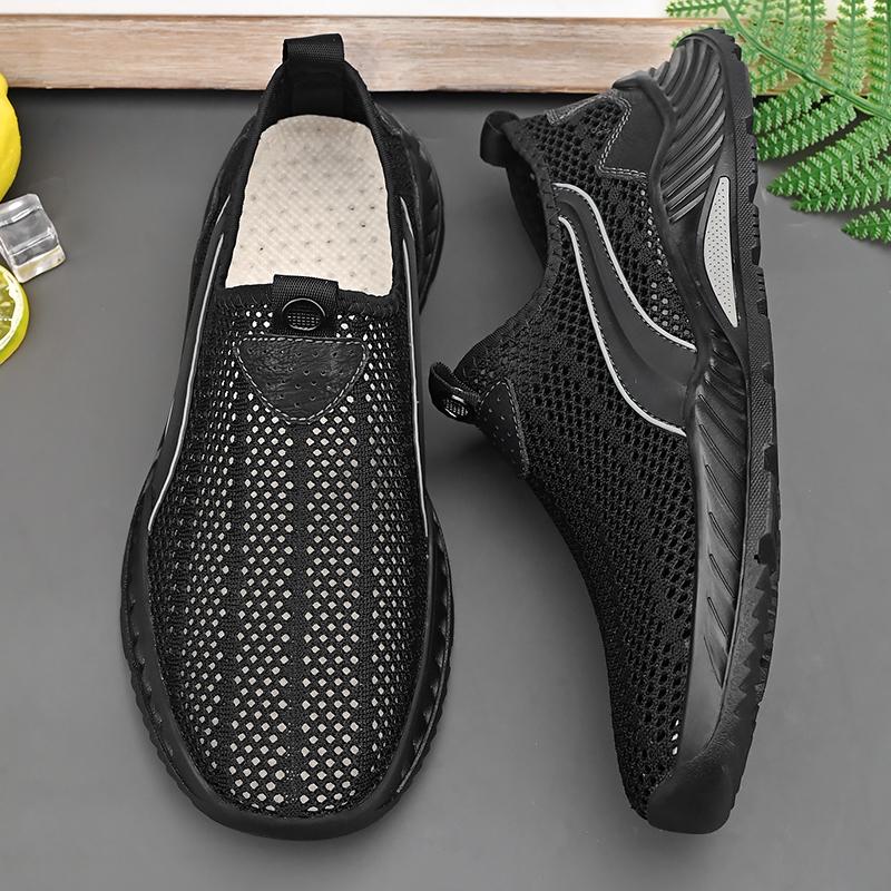 Lederschuhe Herren Casual Slipper Luxus Design Slip-on Herrenschuhe Freizeitstil Große Größe Outdoor Verschleißfeste Sohle