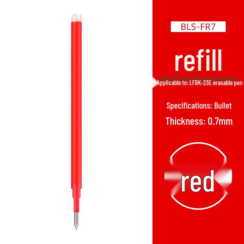 

Pilot FriXion Erasable Click Pen Refill, 0.7mm 0.7mm червоний