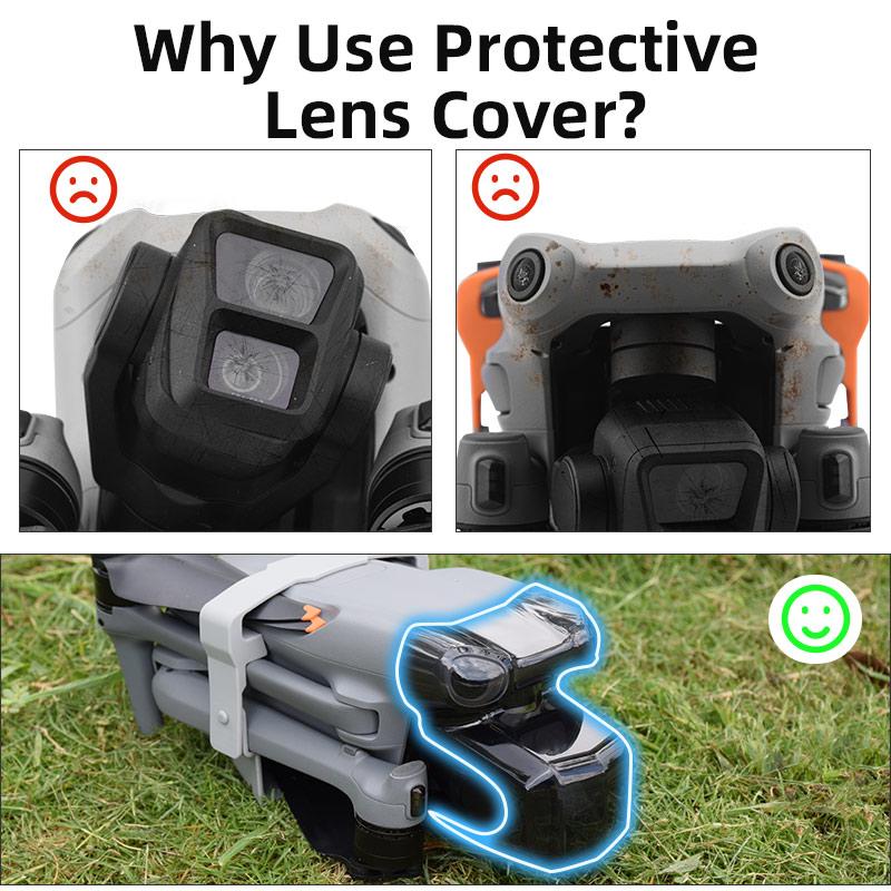 

Drone Gimbal Lens Cap for DJI AIR 3 Camera Stabilizer Lock Lens Protector Cover Cage Anti-Scratch Guard Drone Accessory