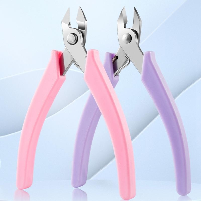 Profession Stainless Nail Picker Pliers For Jewelry Rhinestone Remover Nail Art Clipper Trimmer Tool Nail Cutter Scissor