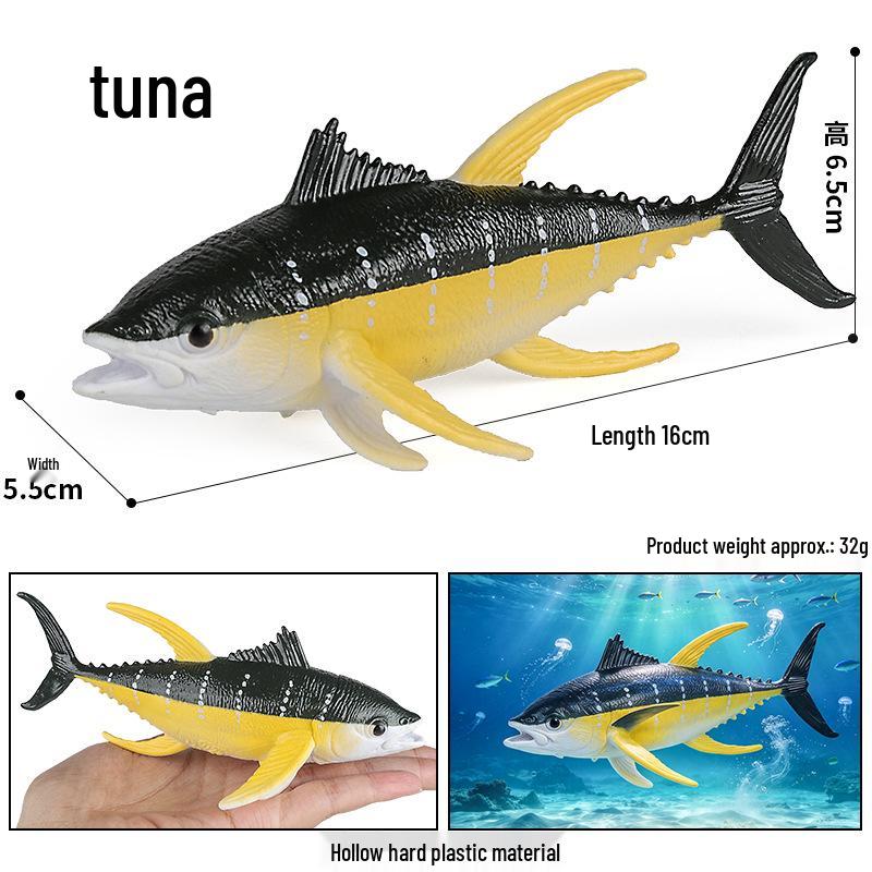 Jucărie Cognitivă pentru Copii: Figurină Pisică de Mare Gigantă, Pisică de Mare, Pește-Liliac, Pește-Soare