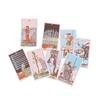 1Box English Version Oracle Card Deck Mysterious Divination Prophecy Fate Tarot Deck Card Party Table Card Board Game Supplies