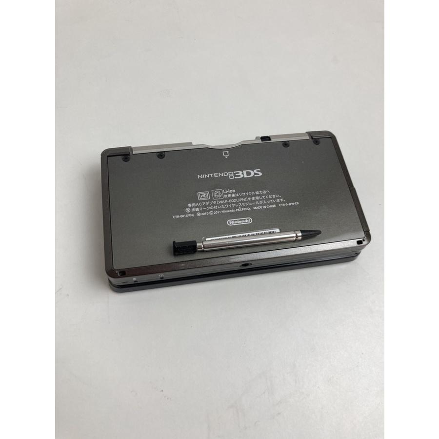Nintendo 3DS CTR-001 Cosmo Black S dotykovým perem kontrola provozu konzole! Spuštění potvrzeno Stylus