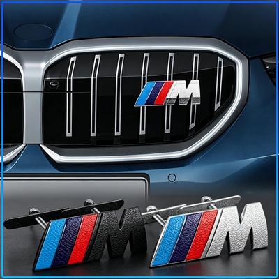 Auto Karosserie M Sport Abzeichen Beschriftungs Aufkleber Auto Kühlergrill Abzeichen Außenmodifikation Für M Performance 1 3 5 7 E61 E70 E71 E87 E90 E91 E92 E93 E97 F01