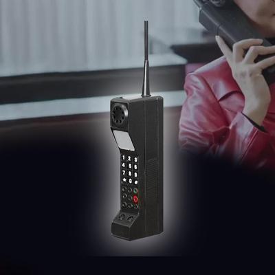 Retro Mobile Phone, Old Fashioned Brick Simulation Classic Cellular Phone Model for Home, Stage,