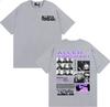 Rapper Alleh  Yorghaki La Ciudad Worid Tour 2025 Tshirt Mens Clothing Harajuku Gothic T Shirts Cotton Casual Oversized Tshirt