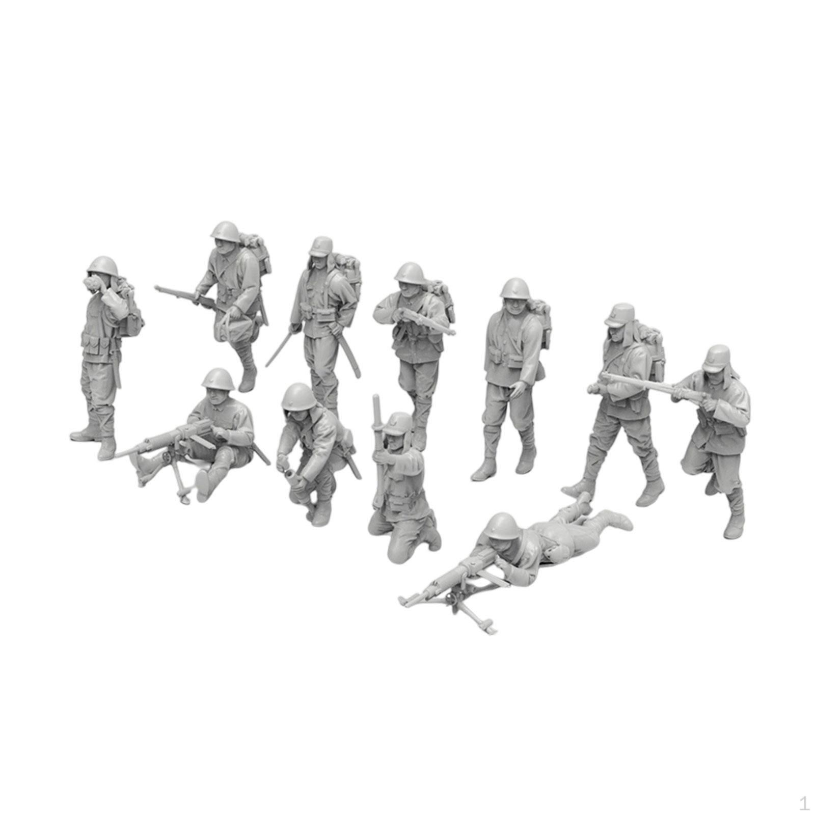 

11 Миниатюрных фигурок, Диорама персонажей для семьи 2.4cm