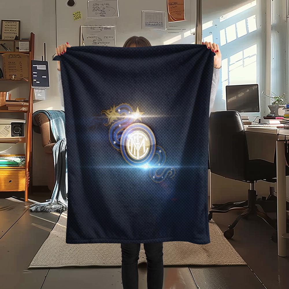 Football Club Internazionale Milano3 Flannel Blanket, High quality Comfortable for All Seasons, Home Decor, Warmth and Comfort