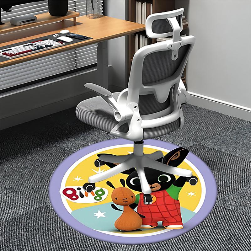

Bing Chair mat Round Rug-Office carpet, Non-slip, Suitable for Living Rooms, Bedrooms decor.1205285a 80cm by 80cm