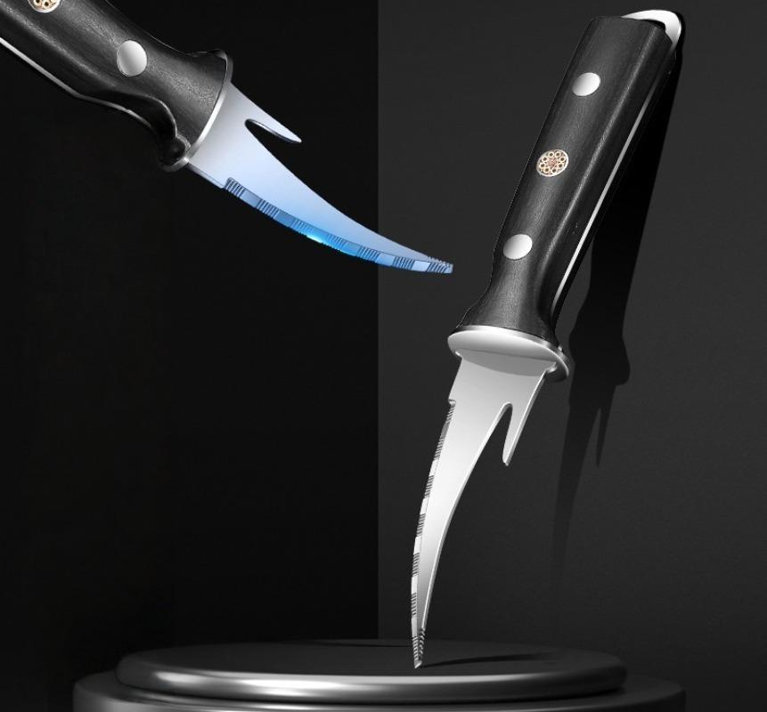 German Stainless Steel Shrimp Wire Cutter Kitchen Tools Light Luxury Black Color Wood Kitchen Accessories Novelty Gadgets Dining