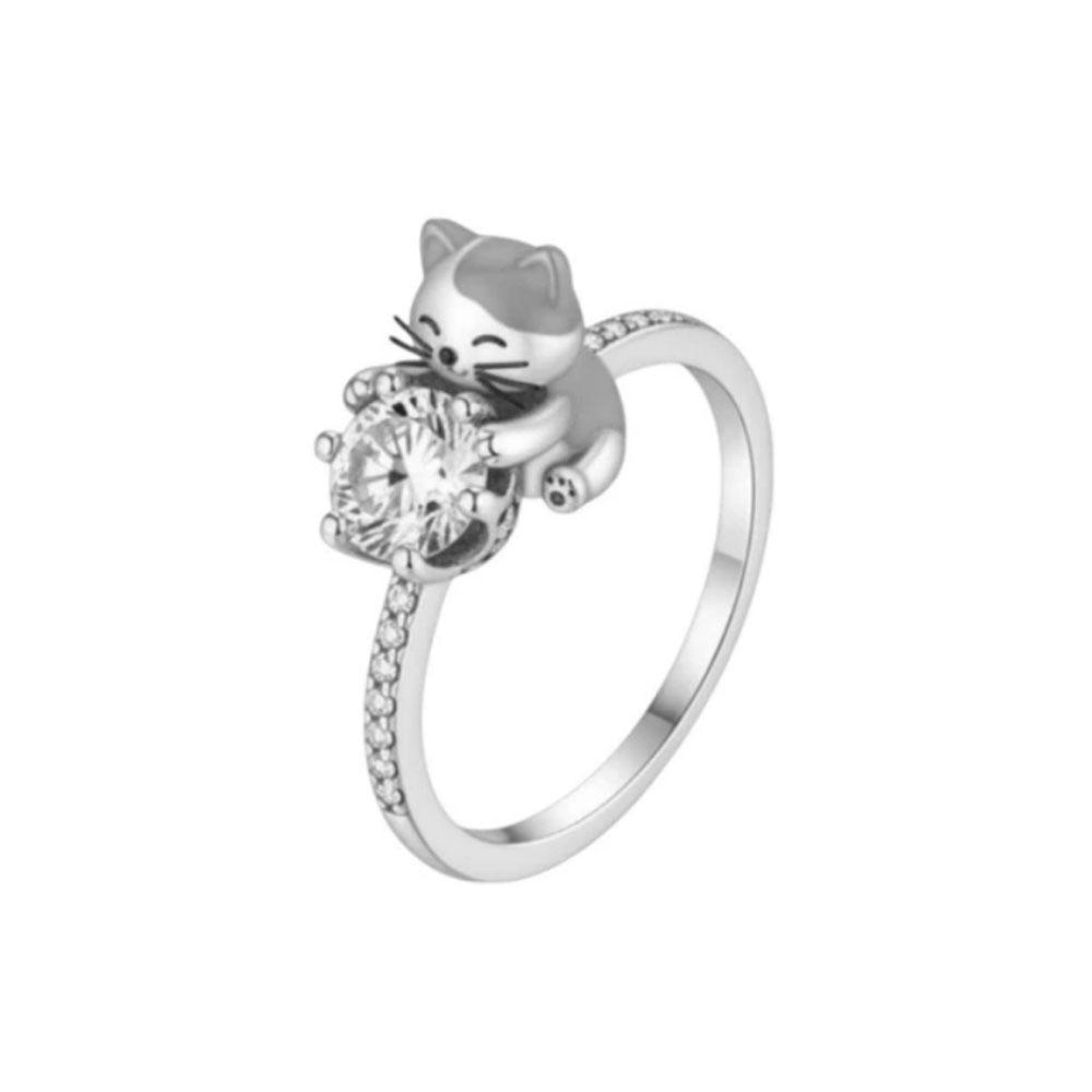 New 925 Silver Ring Zircon Shell Honey Jar Bow Ring Original S925 Finger Wedding Ring DIY Women's High Jewelry Gift