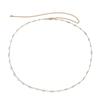 Pearl Metal Bead Rhinestone Dress Ornament Korean Style Belt Sexy Waist Chain Female Belt