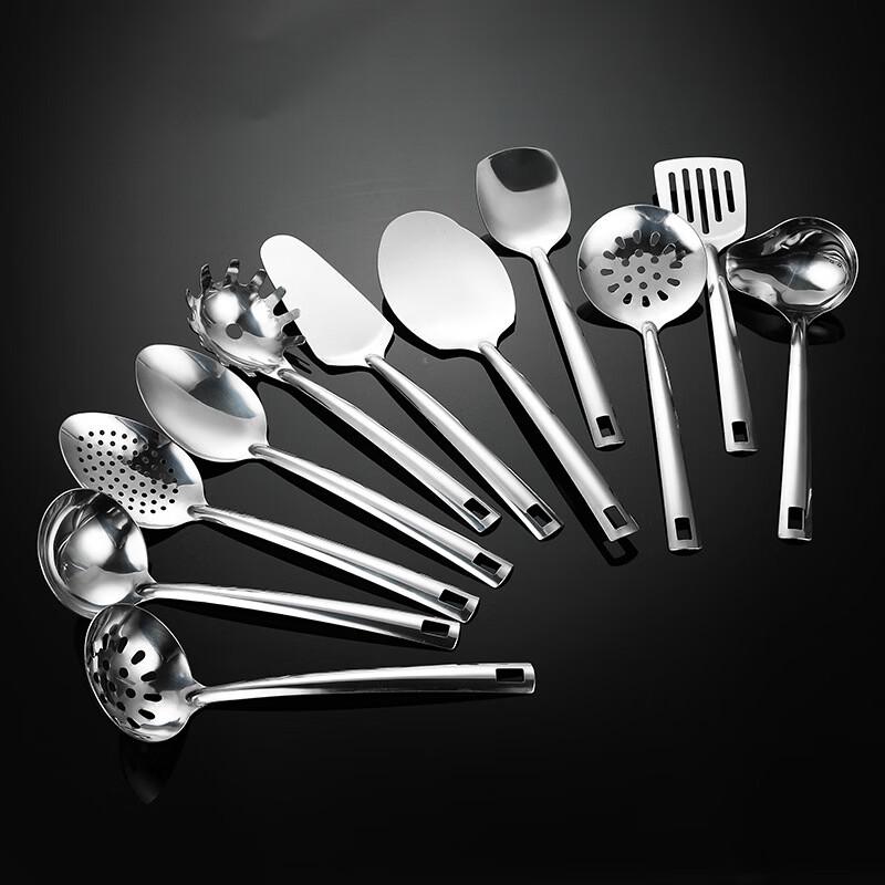 Abay Stainless Steel Square Handle Oil Spoon